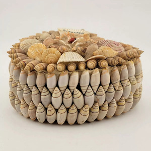 Boîtes à bijoux en coquillages océaniques, boîtes artisanales, souvenirs et cadeaux pour hommes et femmes, vente en gros en provenance du Vietnam - Product Image 2