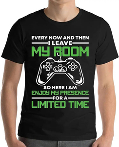 T-shirts personnalisés en gros pour hommes, 100 % coton, à manches courtes, tricotés, avec impression de logo sur le devant, haute qualité, coupe classique, grandes tailles - Product Image 5