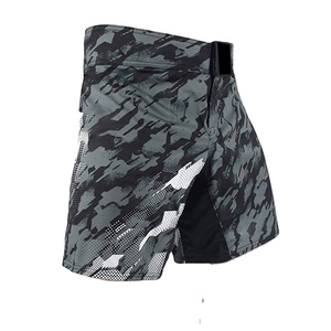 Pantalones cortos de MMA con sublimación personalizados para mujeres/hombres/adultos/jóvenes para boxeo Jiu Jitsu BJJ Fight, pantalones cortos de tabla antiarrugas ecológicos - Product Image 1