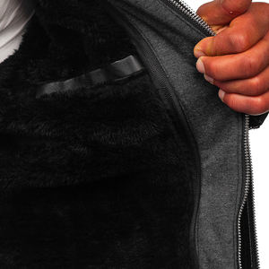 Chaqueta de Cuero Clásica de Color Negro, Cómoda, en Oferta, Chaqueta de Cuero para Hombre, Estilo Casual de Buena Calidad para Invierno - Product Image 6