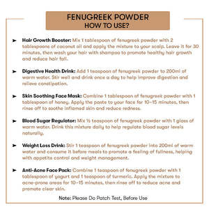 Poudre de Fenugrec Herbacé, Ingrédient Nourrissant - Product Image 4
