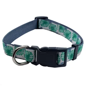 Vente directe du fabricant Collier de chien en nylon rétractable à 2 couches de haute qualité, confortable, harnais de luxe pour animaux de compagnie avec échantillon gratuit - Product Image 4