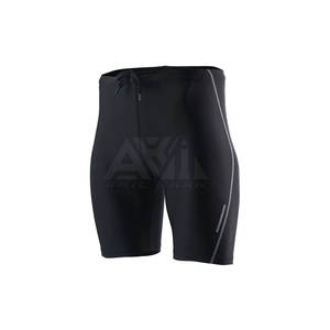 Pantalones Cortos de Ciclismo para Hombre, Personalizados con Logotipo, de Spandex/Poliéster, Cintura Elástica, Color Sólido, Alta Calidad, Secado Rápido, Transpirables, Fabricados en Pakistán - Product Image 1