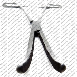 คีมหนีบ Rankin Crile Hemostat แบบตรง10นิ้วคีมโค้งแบบพรีเมี่ยมขายส่ง - Product Image 2