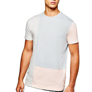 Camisetas al por mayor nueva moda Unisex manga corta mejores hombres verano algodón camiseta Casual estilo sólido hecho en Pakistán - Product Image 3