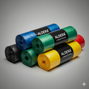 ถุงขยะพลาสติกย่อยสลายได้ขนาดใหญ่ ทนทาน รีไซเคิลได้ มีกลิ่นหอม ใช้แล้วทิ้ง ใสและแข็งแรง - Product Image 4