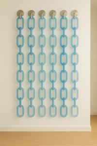 โซ่ตกแต่งผนังสำหรับการตกแต่งบ้านระดับพรีเมียม โซ่ตกแต่งผนังเรซินอีพ็อกซี่ ศิลปะบนผนังสไตล์มินิมอล โมเดิร์น ศิลปะเรซิน - Product Image 2