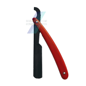 Maquinilla de afeitar de peluquero recta clásica profesional, colores personalizados, maquinillas de afeitar de garganta cortadas de alta calidad de acero inoxidable - Product Image 2