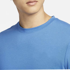 T-shirts de gym professionnels pour hommes logo personnalisé vente à chaud hauts à la mode coupe ajustée 100% coton manches complètes - Product Image 4