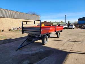 Remolque Agrícola con Freno Hidráulico 100%, Componentes Centrales de Alta Calidad (Rodamiento, Motor, Caja de Cambios), Garantía de 4 Años, Gran Venta - Product Image 4