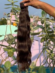 Yaki Straight Wavy 100% Extensiones de cabello humano virgen sin procesar Paquetes de cabello alineados con cutícula Venta al por mayor de fábrica ¡La mejor calidad! - Product Image 2