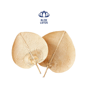 Ventilador de hoja de palma, de mano, de paja - Product Image 6