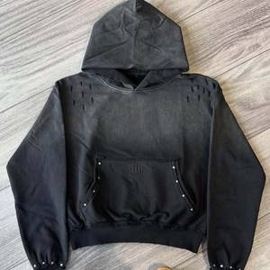 Vente en gros 100% coton polaire pull à capuche de haute qualité sweats lourds pour hommes avec logo personnalisé imprimé style à la mode - Product Image 1