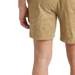 Quick Dry Breathable Acid Wash Casual <b>Mid</b> Shorts 100% Cotton Drawstring Closure Hot Selling Premium Quality Wholesale Price - Product Image 6
