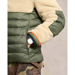 Venta al por mayor de logotipo personalizado Oem Imprimir invierno algodón burbuja chaqueta de los hombres de gran tamaño al aire libre chaqueta de los hombres - Product Image 6