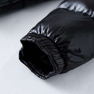 High Quality Wholesale Men's Winter Puffer <b>Jacket</b> Fashion Design with Hooded Collar Lightweight Bubble Thick Fabric - Product Image 5