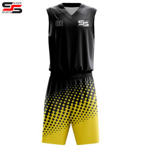Unisex Custom Reversible Basketball Jersey Quick Dry Breathable Polyester Mesh Printed Sportswear Adults Uniform Sublimation - Product Image 1