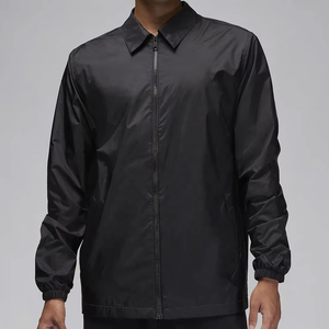 New Custom <b>Men</b> Nylon Windbreaker <b>Jacket</b> with Stand Collar Breathable Fabric Casual Style <b>Summer</b> High Quality Zipper Windbreaker - Product Image 1