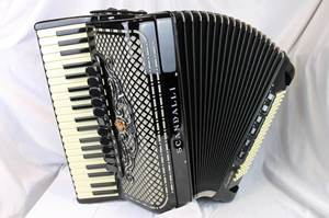 NOUVEAUX Accordions Piano Scandalli Super VI Extreme Noirs - Product Image 3