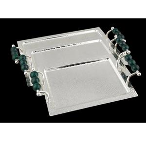 Stainless Steel Set of Three <b>Chocolate</b> Tray Rectangle Shape Handmade <b>Chocolate</b> Platter Top Selling <b>Fancy</b> <b>Chocolate</b> Tray - Product Image 1