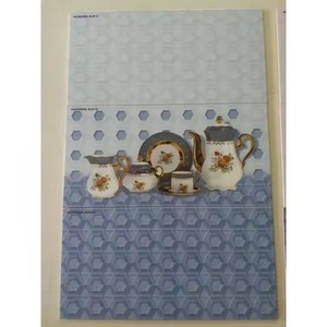 ถ้วยชากาแฟดีไซน์ขนาด300X600มม. 12X24กระเบื้องตกแต่งผนังเซรามิกดิจิตอลสีสดใส30x60ซม. - Product Image 2