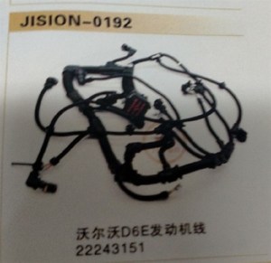 Faisceau de câblage moteur D6E de haute qualité Voe 22243151 0421-1137 22068267 Pièce de machinerie de construction Câble Ec240B NXA OEM Vietnam - Product Image 6