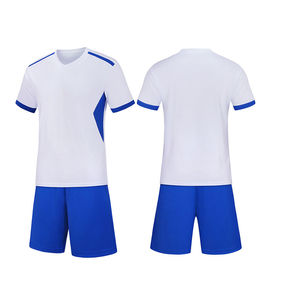 2025 venta al por mayor personalizado nueva impresión sublimación rojo amarillo verde azul blanco juego de fútbol equipo uniforme traje conjuntos de camisetas de fútbol - Product Image 1