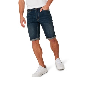 Nueva llegada Venta caliente Pantalones cortos de mezclilla Pantalones de gran tamaño de alta calidad de los hombres cortos en cremallera Fly 100% algodón - Product Image 1