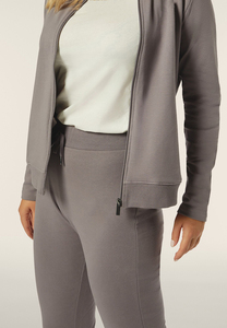 New Style Outwear Fashion Zipper Hoodie and Trouser 2 Piece Sets Solid Color Women Sports Fitness Clothing Tracksuits - Product Image 5