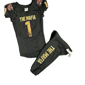 Uniforme de football américain de service OEM de nouvelle conception à vendre uniforme de football américain de qualité supérieure et tendance - Product Image 6