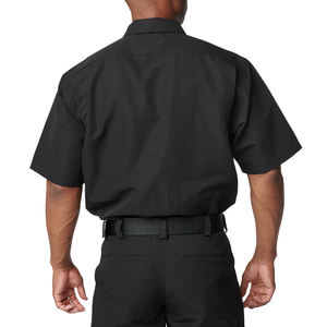 Uniforme de Guardia de Seguridad de Alta Calidad al por Mayor |   Camisa de Trabajo de Manga Corta, Transpirable, Uniforme de Oficina para Otoño, Color Azul y Verde - Product Image 6