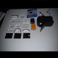 Kit d'optique de laboratoire de physique MAYALAB, boîte lumineuse, fonction de charge, expériences optiques, matériau plastique, en boîte, pour les élèves des écoles