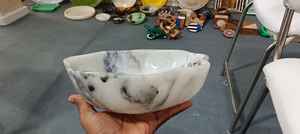 Handmade Polished <b>Resin</b> <b>Epoxy</b> Festive Serving Bowls for Eid Ramadan Christmas Party Dining Luxury Table Decor - Product Image 2