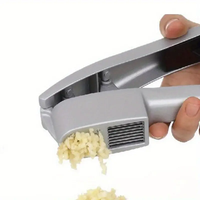 Presse Ail Multifonctionnel en Alliage de Zinc, Outil de Cuisine Intelligent, Trancheuse, Lavable, Gingembre, Gadgets, 1 Pièce