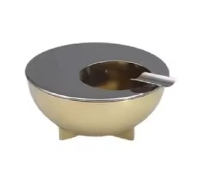 Ceniceros de Aluminio de Primera Calidad con Acabado Brillante, Duraderos para Interiores y Exteriores, Soporte para Cigarros - Product Image 3
