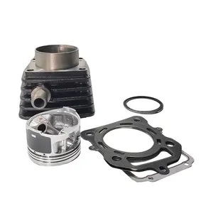 Motosiklet üç tekerlekli bisiklet silindir kafası takımı Assy kiti için Fit Zongshen 350cc silindir bloğu ile komple Piston seti conta parçaları