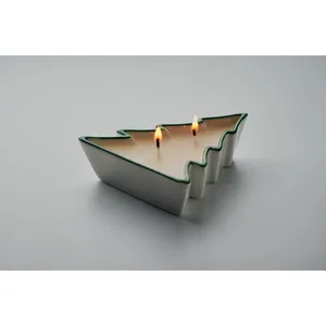 Candela Natalizia a Forma di Albero HOLIFIR per Decorazioni Natalizie - Product Image 1