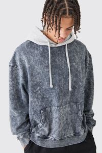 Sweat à capuche épais 400 g/m², sweat à capuche en molleton 360 g/m², sweat à capuche 100 % coton, sweat à capuche en molleton bouclette, sweat à capuche en coton lourd - Product Image 5