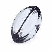 Ballon de rugby cousu à la main OEM le plus vendu, tailles personnalisées 1/2/3/4/5 disponibles, fabriqué en PVC/PU/microfibre, vessie en caoutchouc AAFZA SOCCER