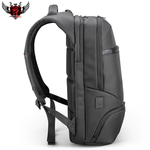 กระเป๋านักธุรกิจกันน้ำสำหรับผู้ชาย,กระเป๋าใส่แล็ปท็อป USB สำหรับผู้ชายดีไซน์อัจฉริยะ - Product Image 3