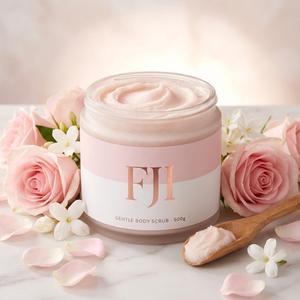 Gommage corporel en marque privée, articles de bain et de toilette personnalisés - Product Image 1