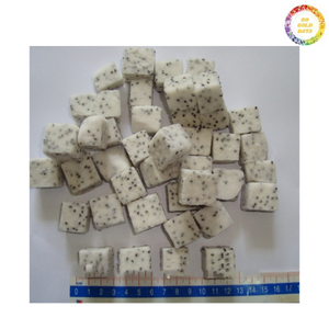 Tranches de fruits du dragon congelés du Vietnam Pitaya rouge pour la décoration de desserts et l'utilisation de boissons - Product Image 3