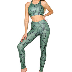 Conjunto de Yoga de 2 piezas de alta calidad para mujer, estilo cómodo óptimo, de talla grande, para gimnasio, Fitness, ropa deportiva, transpirable, sin costuras, sólido - Product Image 2