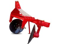 Malikagroindustries Agriculture Charrue à disques robuste pour labourage, butteur et cultivateur, attelé au tracteur en 3 points, disque de bordure