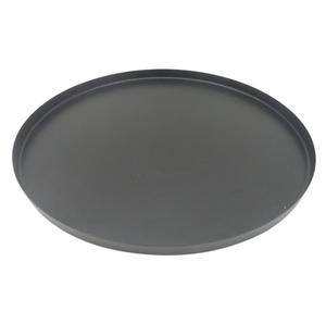 Assiette ronde en métal de couleur gris antique, assiette de service de taille standard pour restaurant en gros, dernier design - Product Image 1