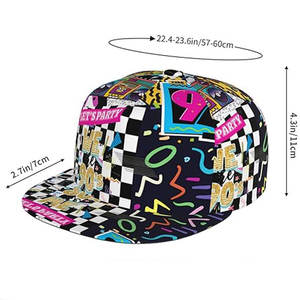 Nueva Gorra de Béisbol Estilo Hip Hop Vintage con Imagen Personalizada, Bordado 3D Tejido, Impresión por Sublimación, Algodón Común - Product Image 4