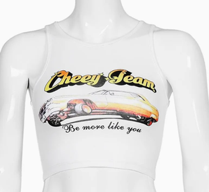 Custom Womens Gym Tank Top Deporte O Cuello Poliéster Acanalado Fitness Tank Tops - Product Image 1