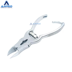 Cortaúñas de alta calidad, cortadora de uñas de acero inoxidable de forja alemana, cortadora de uñas duras para mascotas de AMRID SURGICAL - Product Image 6