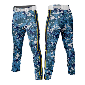 Pantalones de béisbol de camuflaje personalizados para hombres y mujeres, uniforme de entrenamiento de equipo de Club escolar para niños con logotipo, nombre, logotipo, pantalones deportivos al aire libre - Product Image 3