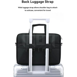 Sac d'ordinateur portable avec sangle à bagages pour Easy Airport Transit Sac d'ordinateur portable 2025 à vendre - Product Image 4